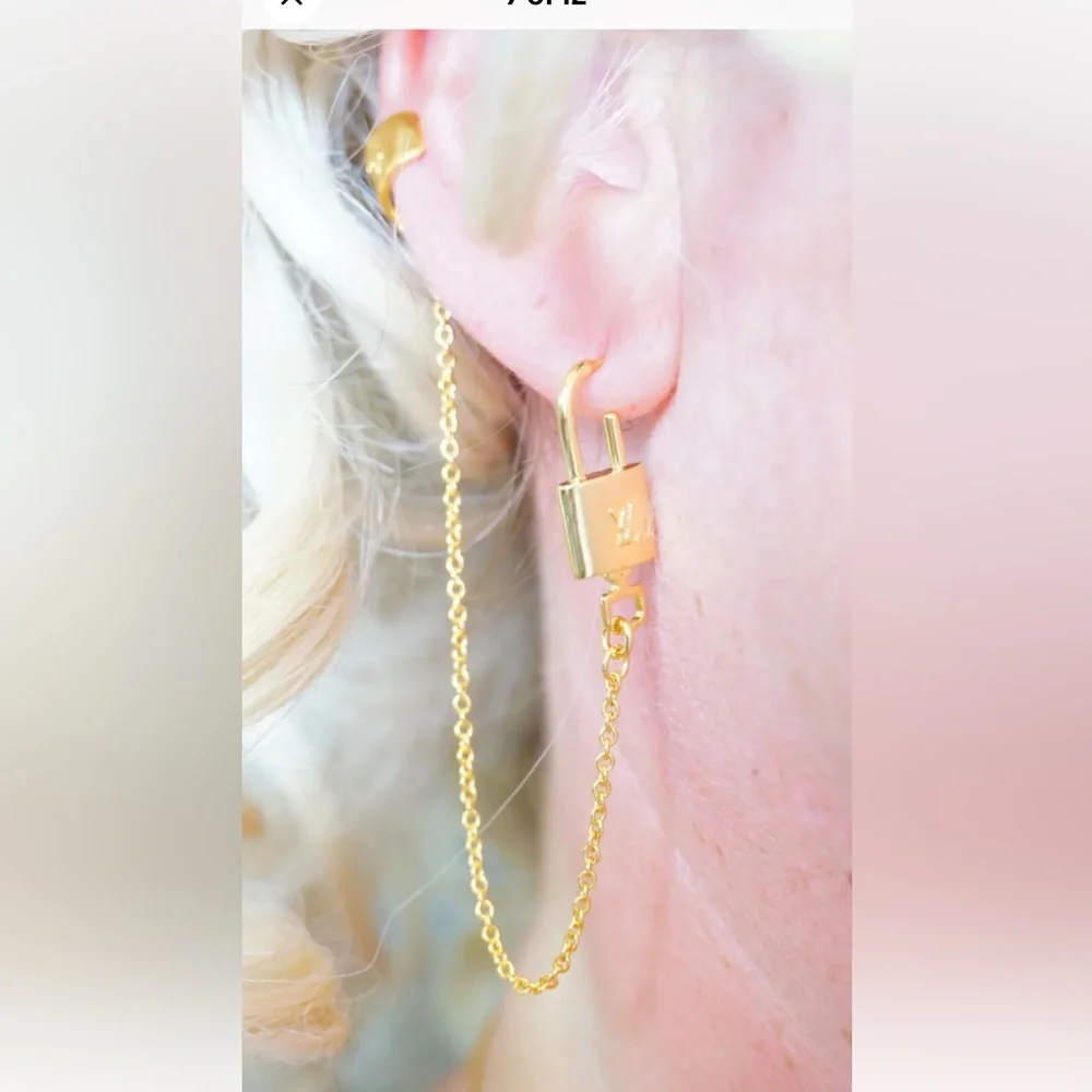 Beautiful authentic LV earrings - Picture 14 of 16